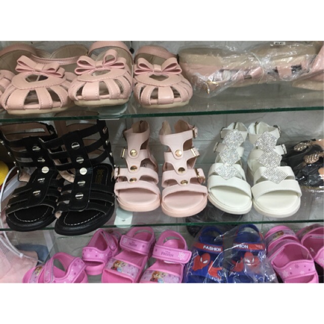 Sandal cao cổ bé gái sz 26-30