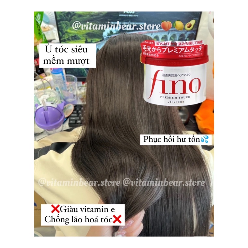 Ủ tóc siêu mềm Fino Nhật Bản