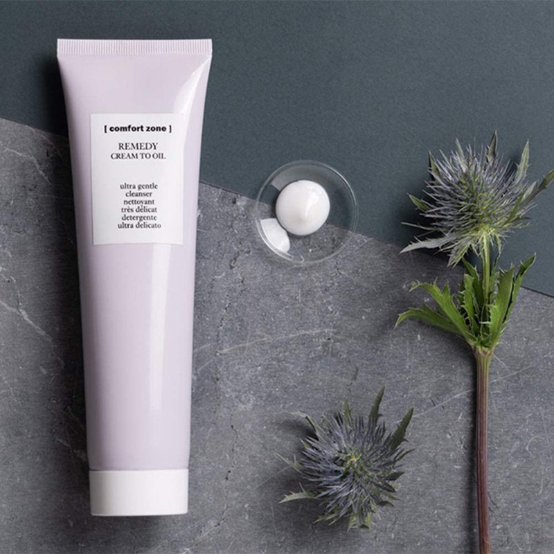 Comfort Zone Remedy Cream To Oil Kem tẩy trang và rửa mặt cho da nhạy cảm