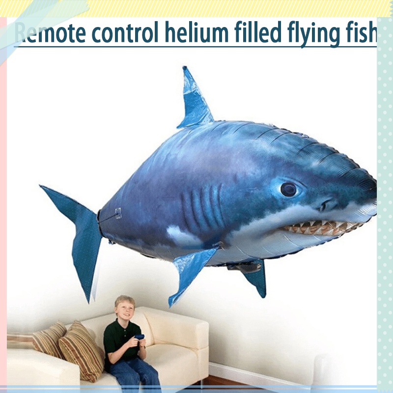 Đồ Chơi Bóng Bay Hình Cá Điều Khiển Từ Xa Trang Trí Tiệc
