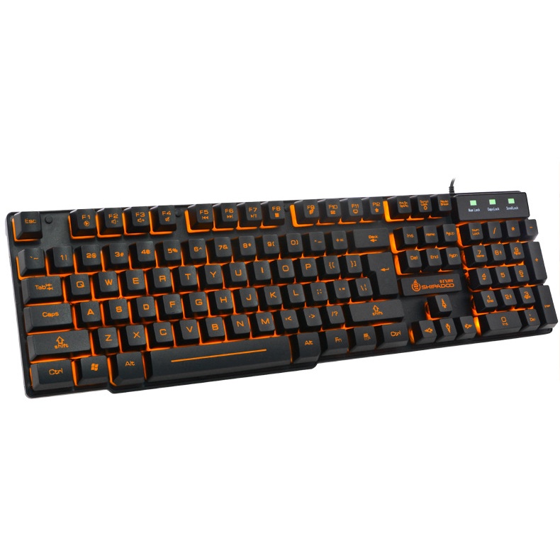 Keyboard - Bộ Bàn Phím Chuyên Game Fuhlen K900 KAW, Có đèn LED giả cơ Loại Xịn Chuyên Dụng Siêu Nhạy Dành cho Game Thủ