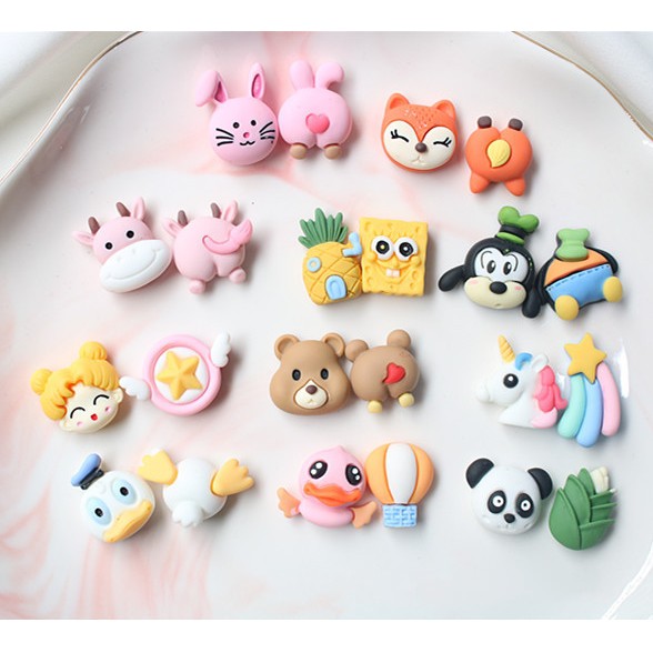 Sticker jibbitz gắn dép sục Crocs hình các nhân vật Cartoon Network PII