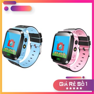 [Siêu Hot]Đồng hồ thông minh màu hồng định vị trẻ em GPS – Smart Watch Q528 Tracker GPS112