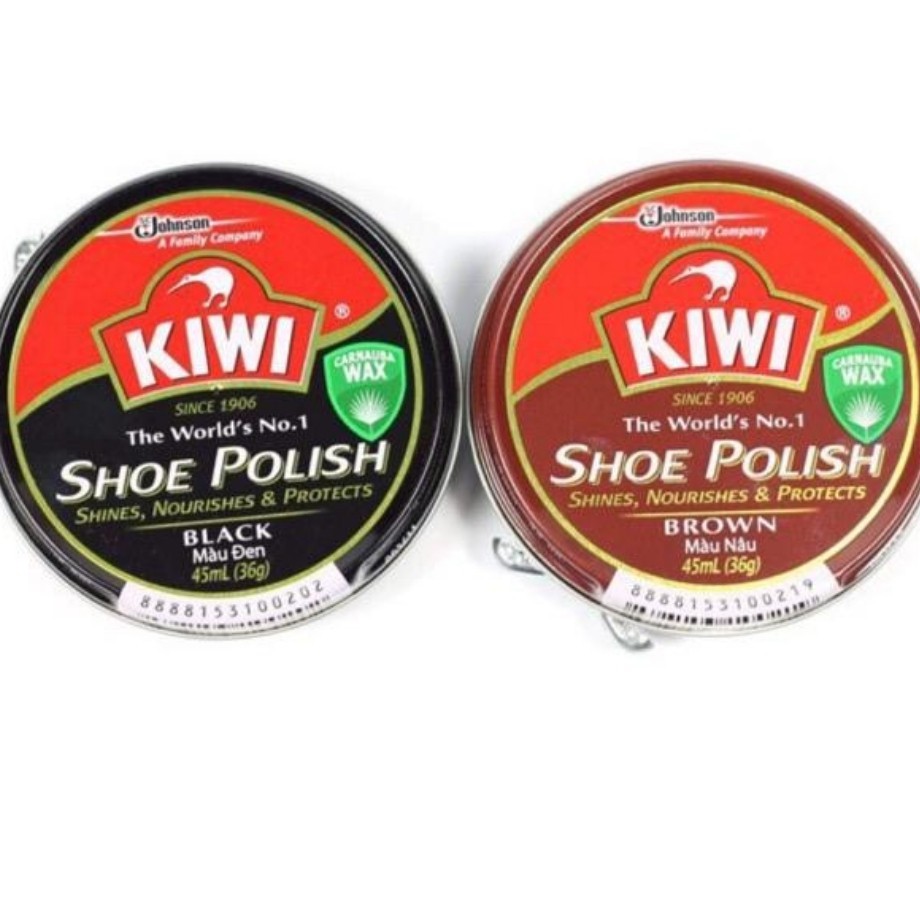 Xi Đánh Giày KIWI Thái Lan Chính Hãng Màu Đen, Nâu