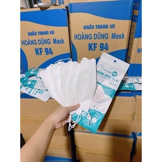 THÙNG 300 CHIẾC KHẨU TRANG 4D KF94 CHỐNG BỤI MỊN