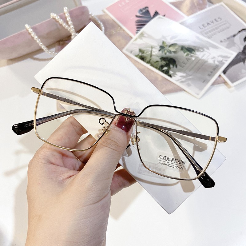 Mắt Kính Gọng Vuông Chống Ánh Sáng Xanh Thời Trang Cho Nam Nữjz11685 | BigBuy360 - bigbuy360.vn