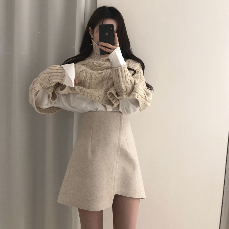 Áo Len nữ thu đông tiểu thư Ulzzang | BigBuy360 - bigbuy360.vn