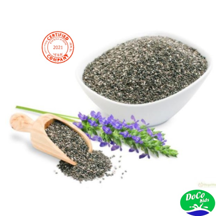 Hạt chia úc tím nhập khẩu úc 1kg - hạt chia absolute organic chia seeds - ảnh sản phẩm 4