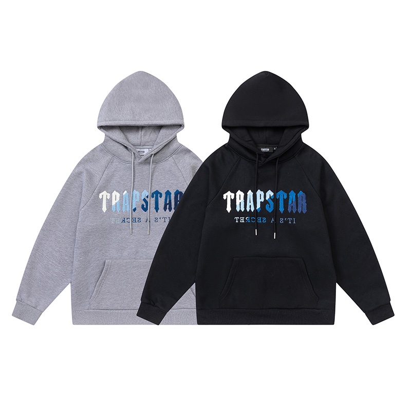 Hàng Bán Chạy- Áo Sweatshirt Lót Lông Cừu Thêu Họa Tiết-Trắng Xanh Dương-Trắng Unisex Ca