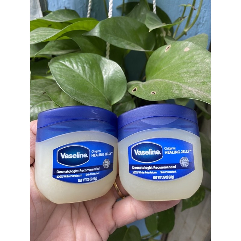 [ Date 2024 ] Dưỡng ẩm Vaseline Original Healing Jelly cho môi 49g Hàng Mỹ Giá Tốt