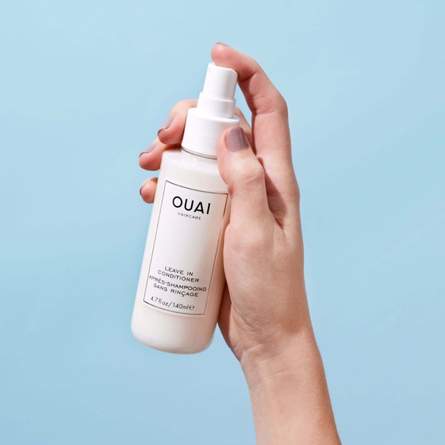 OUAI ✨  Xịt xả khô dưỡng mềm mượt tóc Leave-In Conditioner
