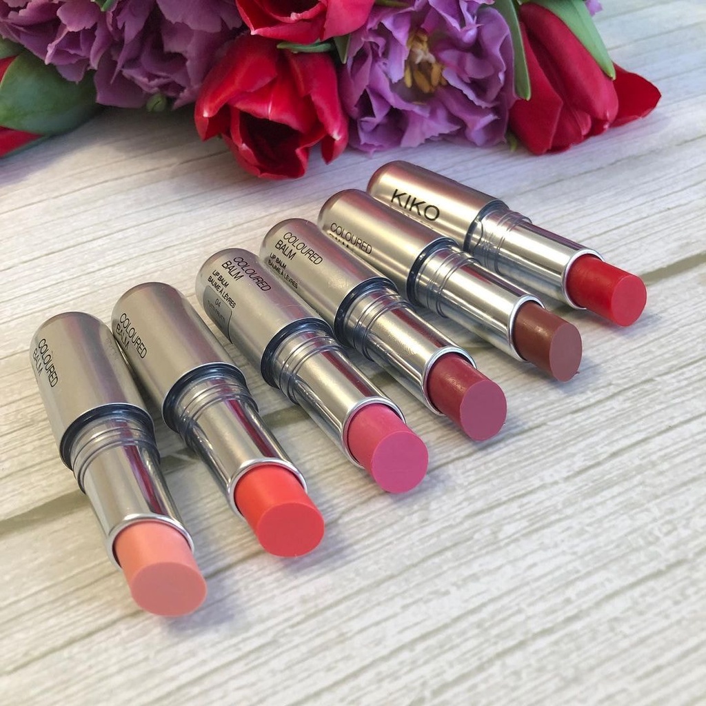 Son dưỡng môi có màu Kiko Coloured Balm  -VĐ