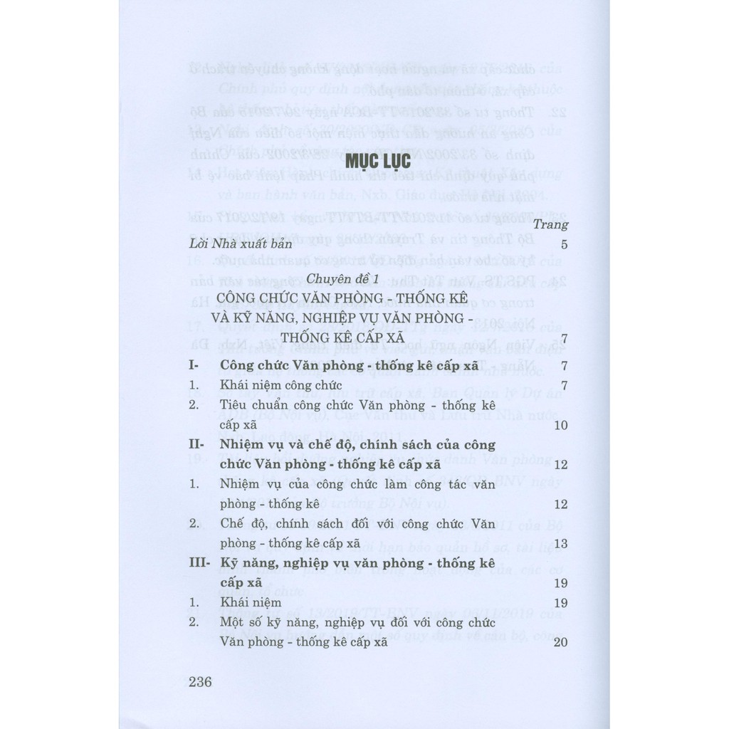 Sách - Sổ Tay Kỹ Năng Nghiệp Vụ Dành Cho Công Chức Văn Phòng Thống Kê Cấp Xã | BigBuy360 - bigbuy360.vn