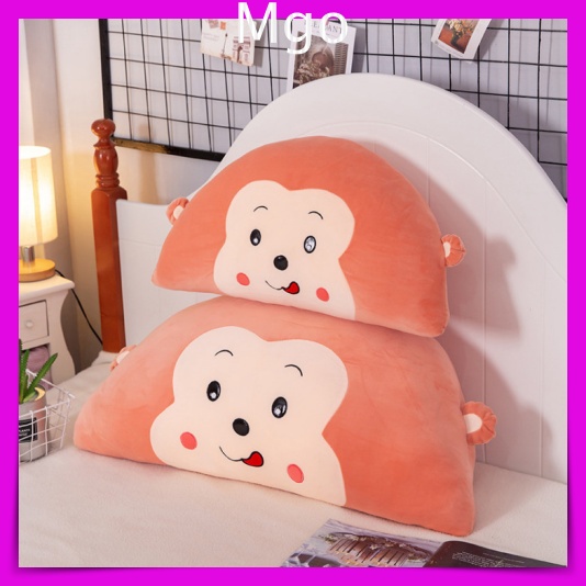 [ Mẫu Mới - Qùa Tặng Tình Yêu - Có Sẵn ] Gối ôm dài kê tựa đầu giường Hình Thú Khỉ Thỏ Sư Tử Mềm Mịn An Toàn Size 60Cm