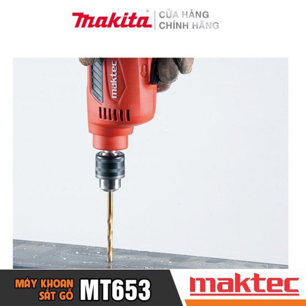 [Chính Hãng] Máy Khoan Động Lực Maktec MT653 (6.5MM-230W) Bảo Hành Tại Các TTBH Toàn Quốc