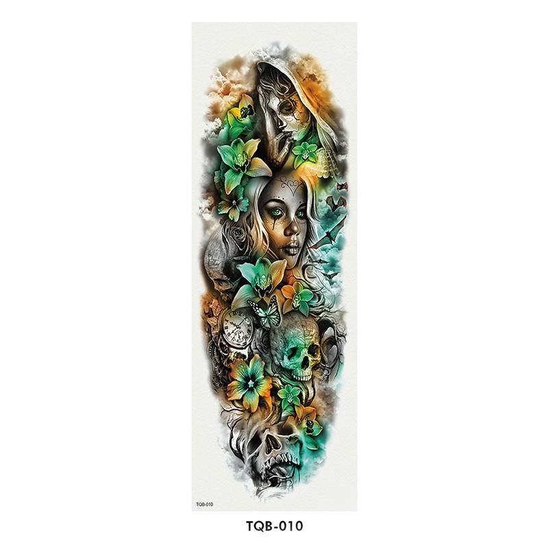 Hình Xăm Dán 3D Tạm Thời Chống Nước Cho Nam Nữ