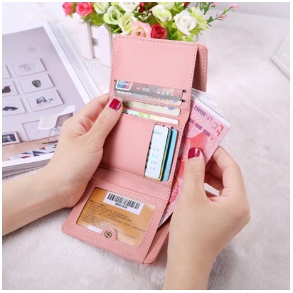 Ví nữ đựng tiền mini trái tim ♥️ Ví nữ nhỏ gọn, công sở - NhimShop VD02