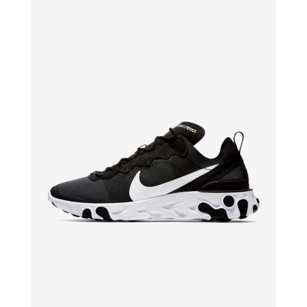 [Chính hãng] Giày thể thao Nike React Element 55 Black White