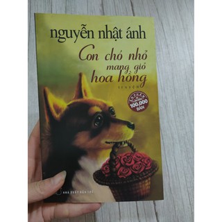 Giare191197 con cho nho mang gio hoa hong