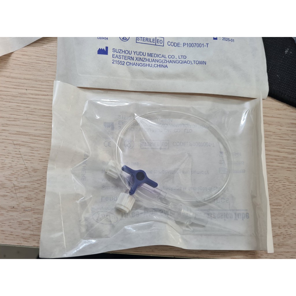 combo 5c khóa 3 chạc có dây 25cm