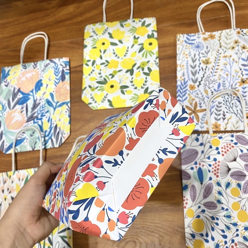 Túi Đựng Quà Tặng Đa Năng 17.5x22.5cm đáy 4cm
