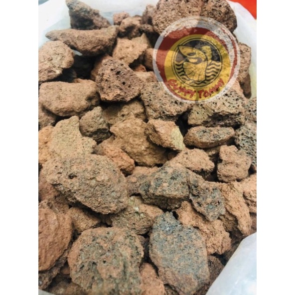 Nham thạch đỏ (bao 9kg) lọc nước cho hồ thuỷ sinh