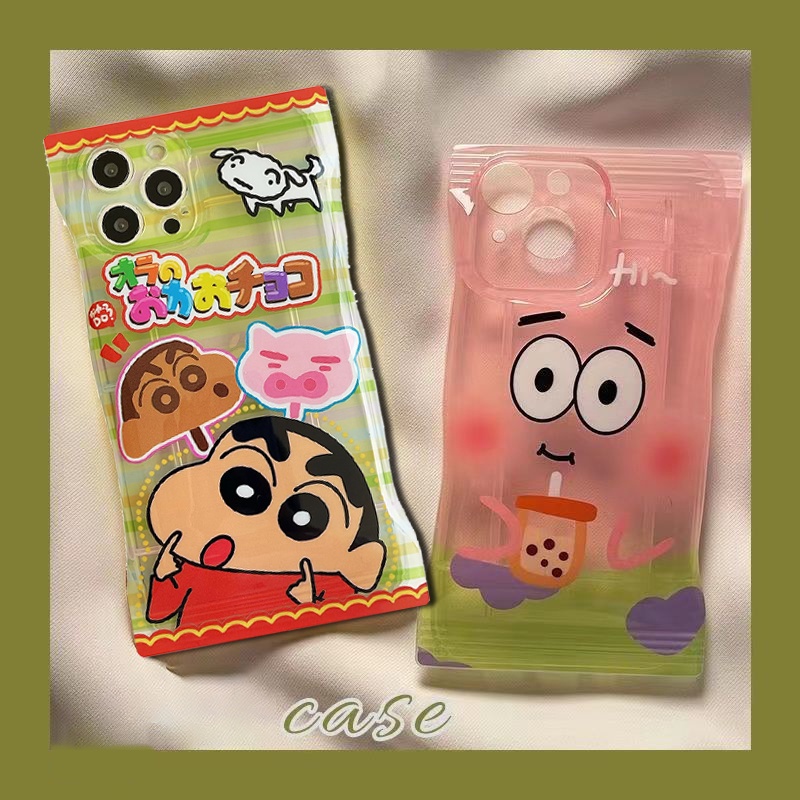 Ốp Lưng Iphone Thời Trang Hình Vỏ Bim Bim Kẹo HOT TREND 6/6plus/6s/6splus/7/7plus/8/8plus/x/xs/xsmax/11/12/13/promax