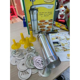 Ấn cookie 20 mặt hoa văn
