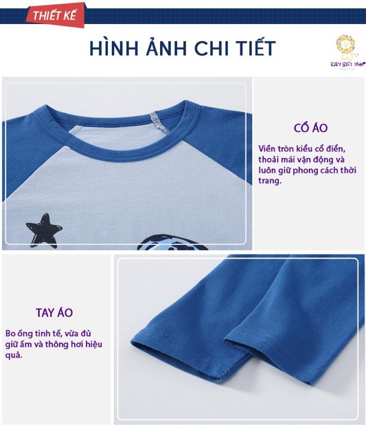 Áo thun dài tay cho bé in hình ngộ nghĩnh chất cotton áo phông dài tay trẻ em hàng Quảng Châu túi zip