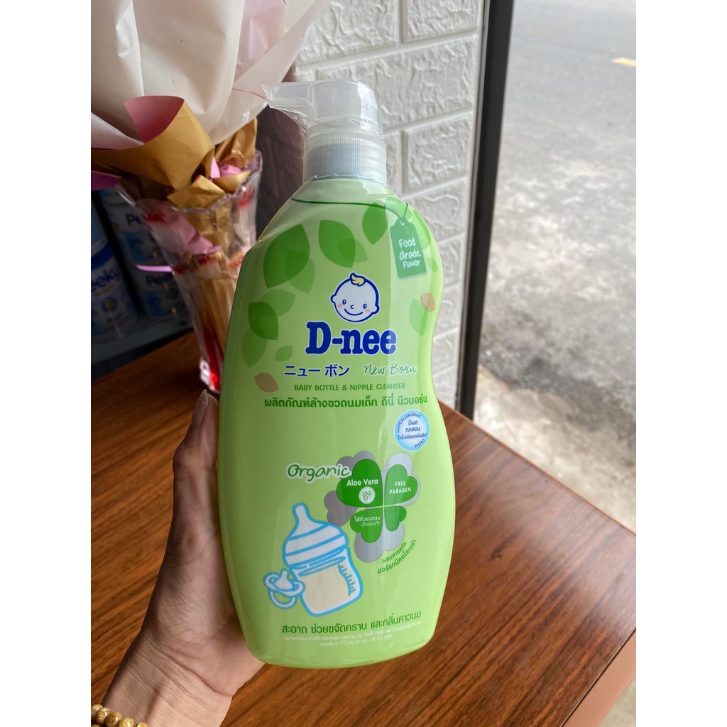 Combo Chai + Túi Nước rửa bình Dnee siêu tiết kiệm cho Mẹ, an toàn cho bé