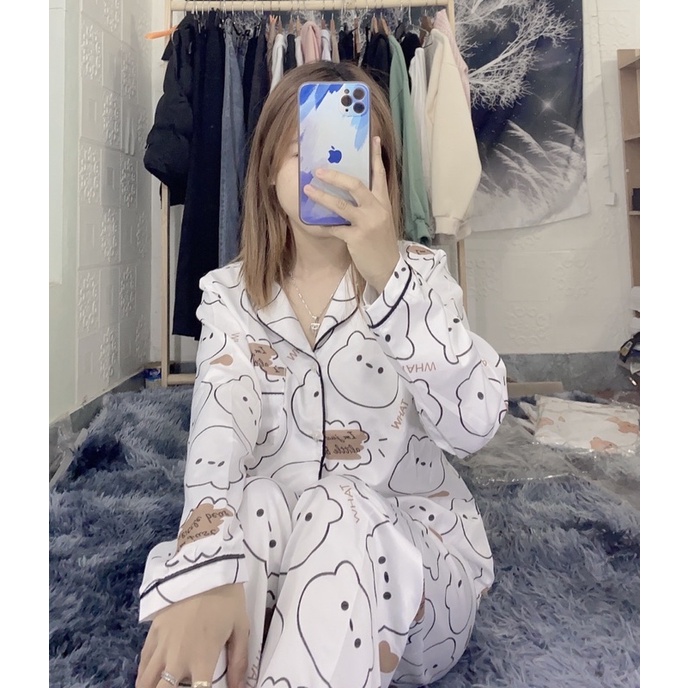 Bộ ngủ pizama(ảnh thật shop chụp) | BigBuy360 - bigbuy360.vn