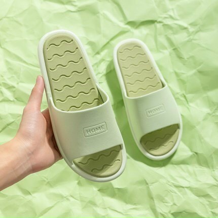 Dép Đi Trong Nhà Unisex, Cao Su Chống Trợt, Siêu Êm