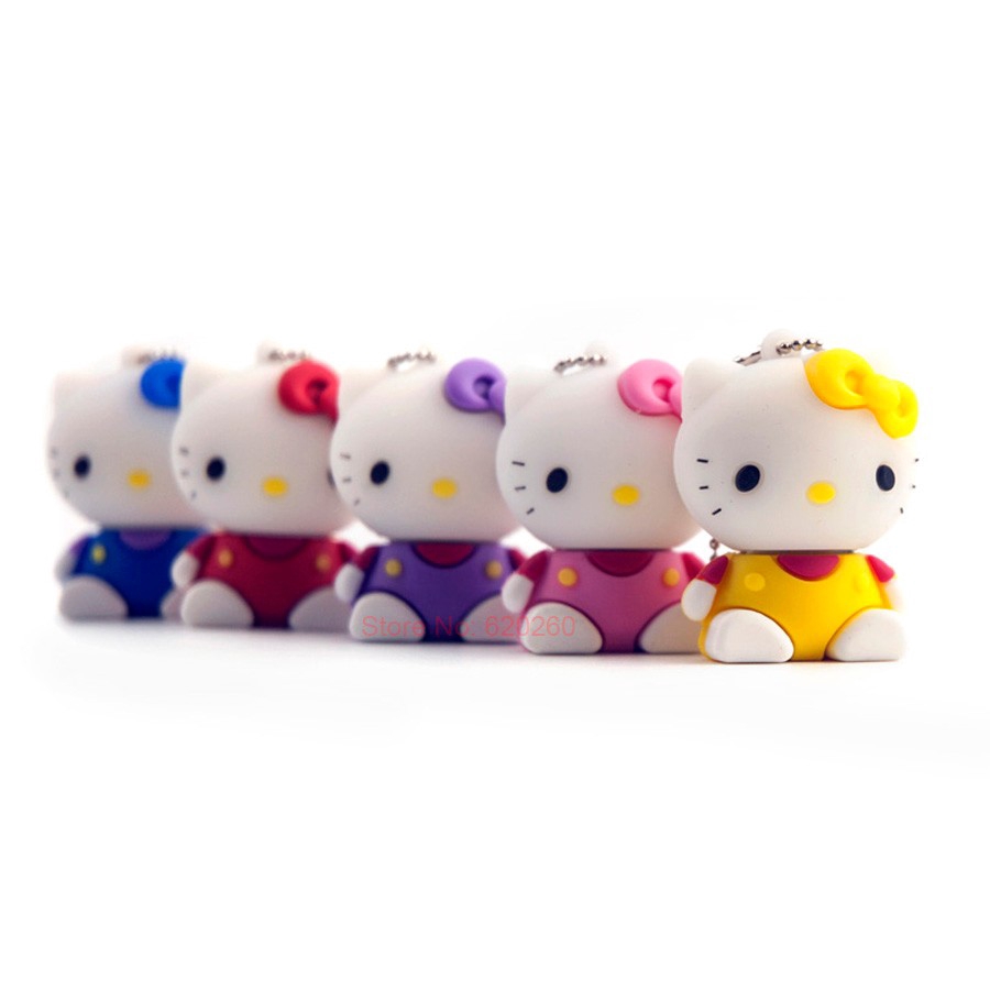 HELLO KITTY Ổ Usb Hình Hello Kitty 4g / 8g / 16g / 32g / 64g / 128g