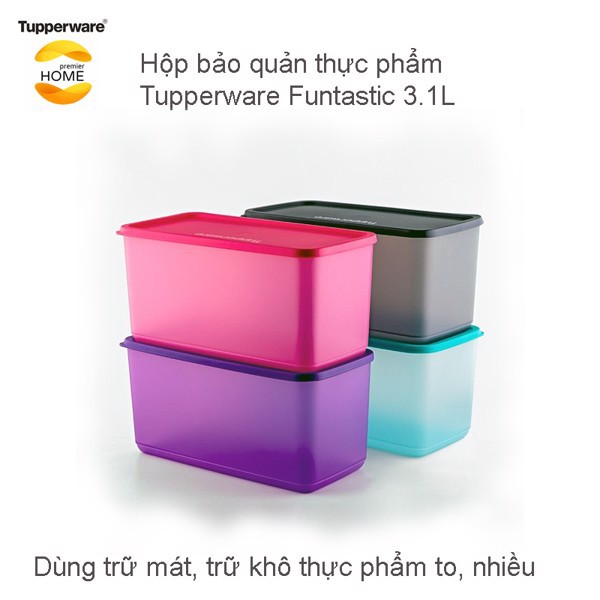 Bộ Hộp Bảo Quản Ngăn Mát Funtastic 3.1L Tupperware