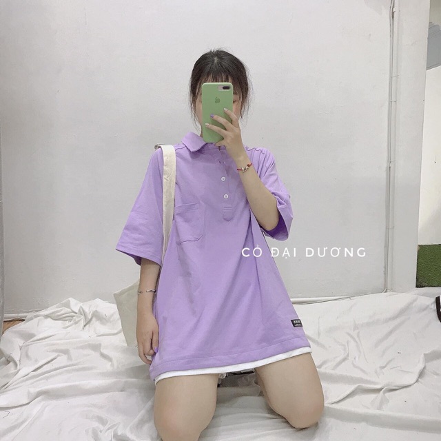 [Mã FASHIONHOT19 giảm 10K đơn bất kỳ] Áo polo trơn phom rộng hot trend | BigBuy360 - bigbuy360.vn