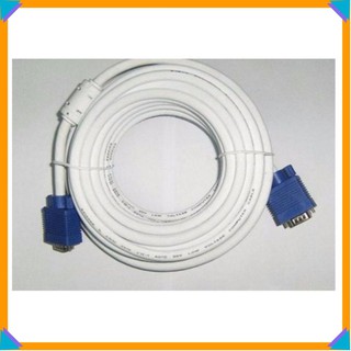 Dây VGA 15M trắng [Rẻ nhất]