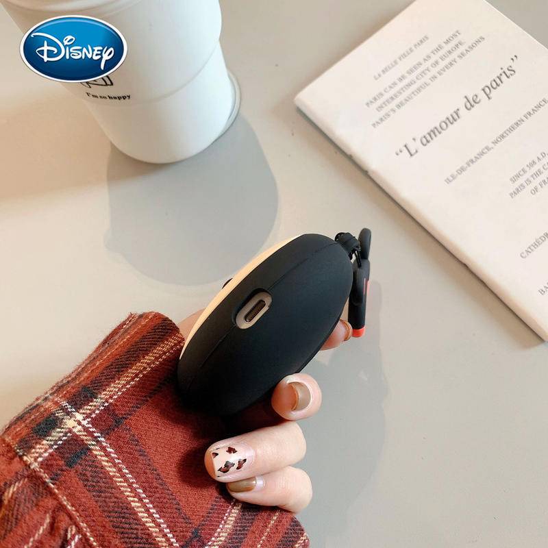 Vỏ Bảo Vệ Hộp Sạc Tai Nghe AirPods pro Không Dây Bằng Silicon Họa Tiết Hoạt Hình Minnie Mickey Dễ Thương