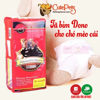  Bỉm cho chó mèo, tả cho chó CÁI DONO Disposale Diapers - Phụ kiện thú cưng Hà Nội