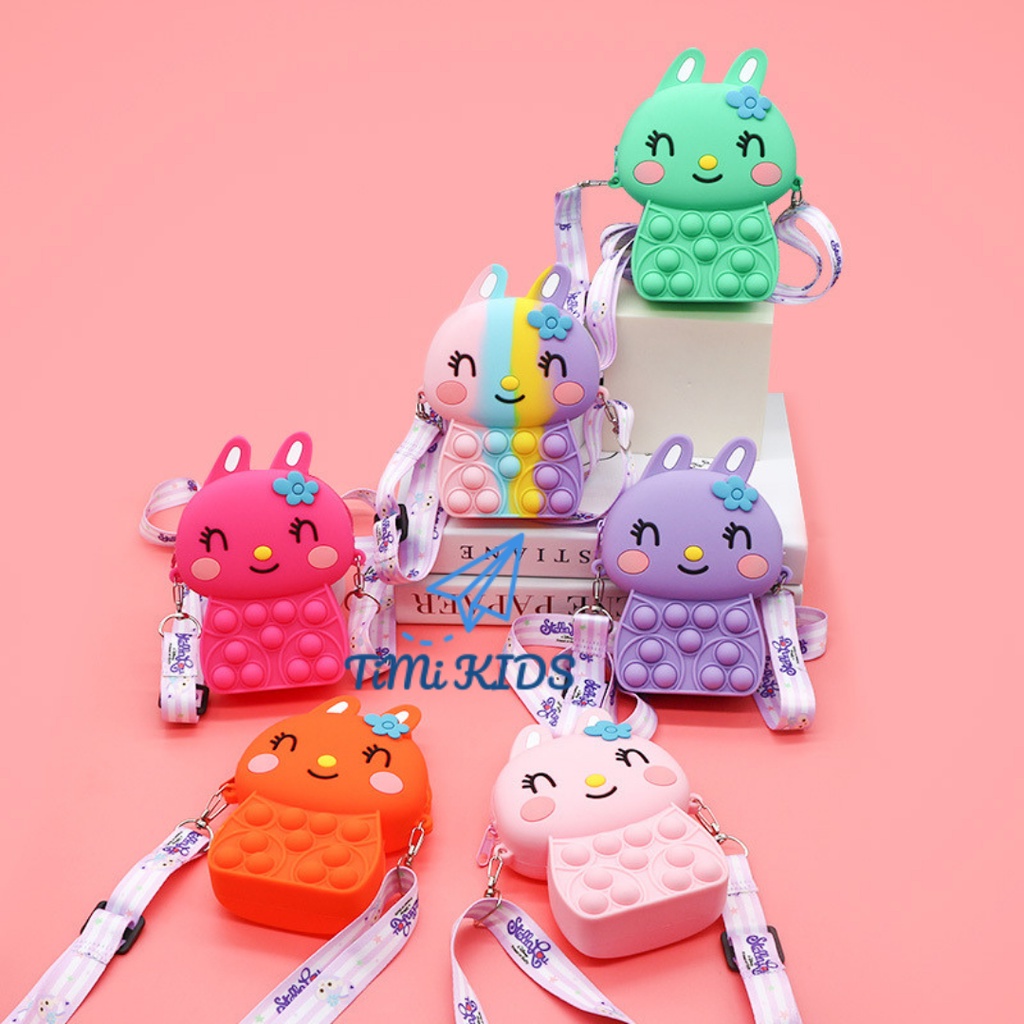 MẪU MỚI 2023 Túi đeo chéo pop it cho bé phiên bản giải tỏa căng thẳng đủ mẫu