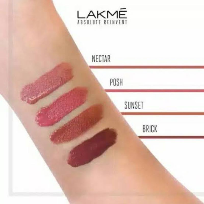 (hàng Mới Về) Son Kem Lì Màu Sắc Cổ Điển Hiệu Lakme | BigBuy360 - bigbuy360.vn