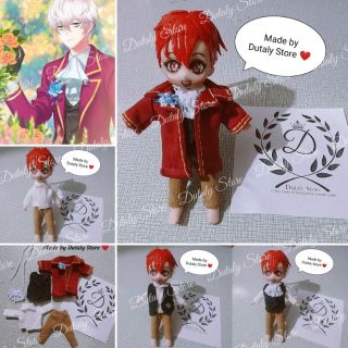 Ob11 - set 37 cosplay Ray game Mystic Messenger cho búp bê obitsu 11, ddf, nendoll, UFdoll, ymy