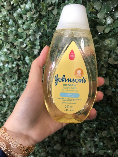 Tắm Gội Em Bé Johnson’s Baby Top to Toe 200ml mẫu mới