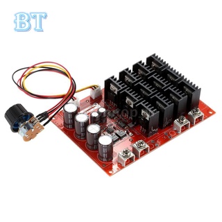 Bộ Điều Khiển Tốc Độ Động Cơ 10~50v 60A 3000W 15KHz DC Kèm Hộp Đựng Ốp