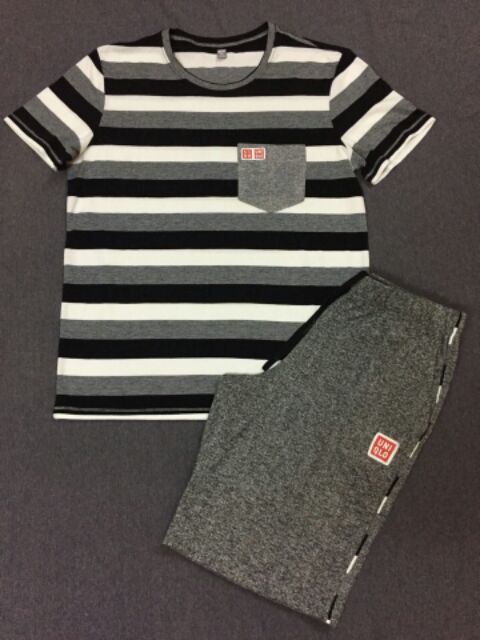 BỘ ĐỒ MẶC NHÀ NAM, SET QUẦN LỬNG ÁO CỘC THUN COTTON NAM GIỚI