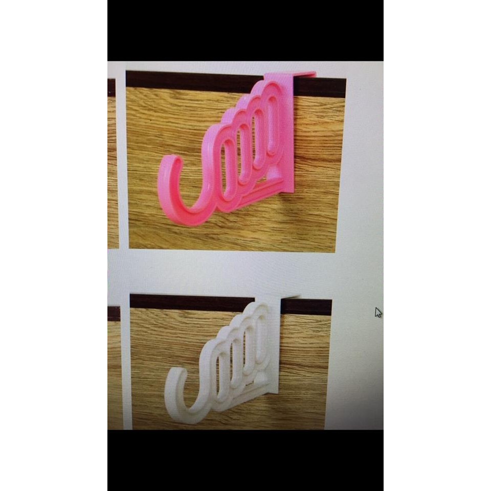 móc nhựa sau cửa