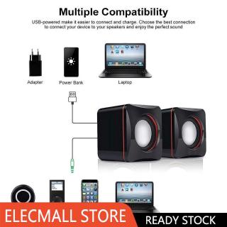 Cặp loa máy tính để bàn mini có dây cổng USB