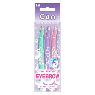 Set 3 dao cạo lông mày CAN KAI Nhật Bản