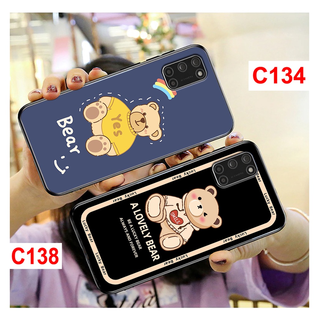 Ốp lưng Oppo A52 - A92 - A53 in hình gấu bear dễ thương. ốp oppo rẻ bền đẹp.