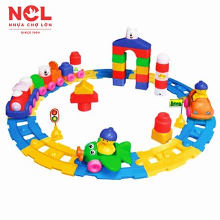 Đồ chơi xếp hình Cholo Bloc Nhựa Chợ Lớn M1009-LR8 (Số 8)