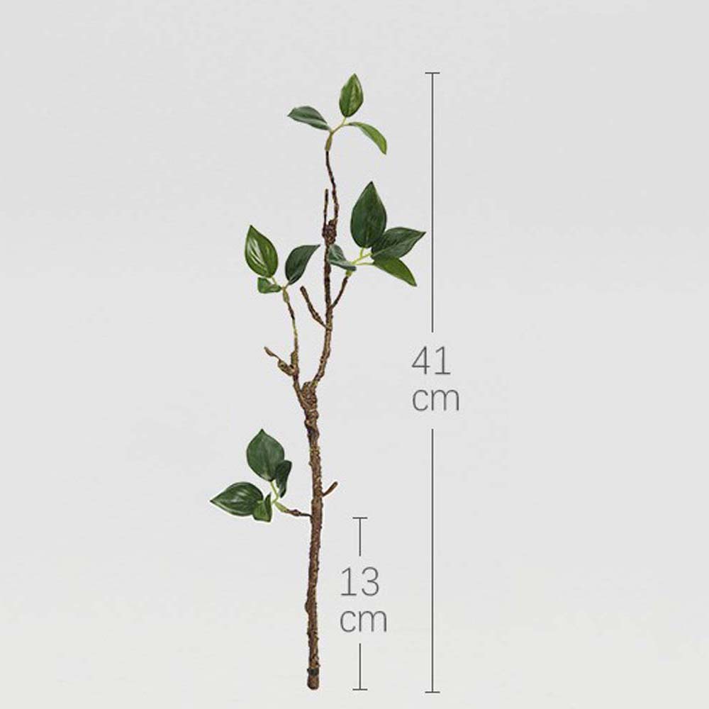 1 Nhánh Lá Cây Bạch Đàn Nhân Tạo Bằng Nhựa Dùng Trang Trí Nhà Cửa / Tiệc Cưới Diy